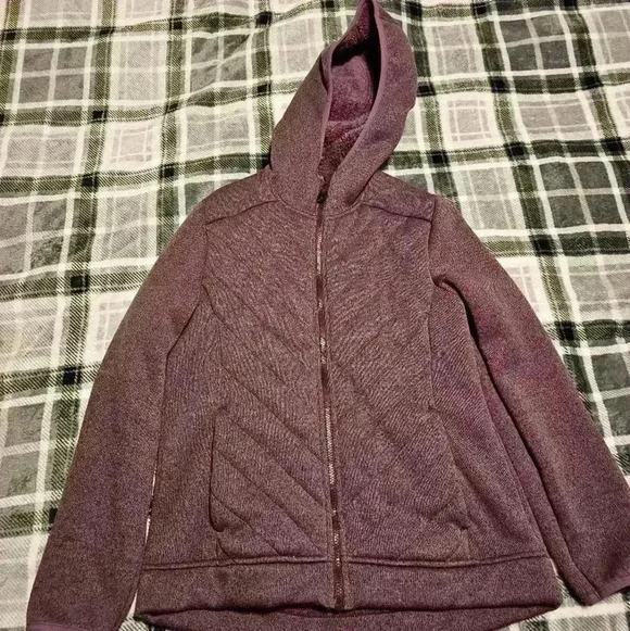 Time and Tru Jackets & Blazers - Time and tru womans L purple hoodie